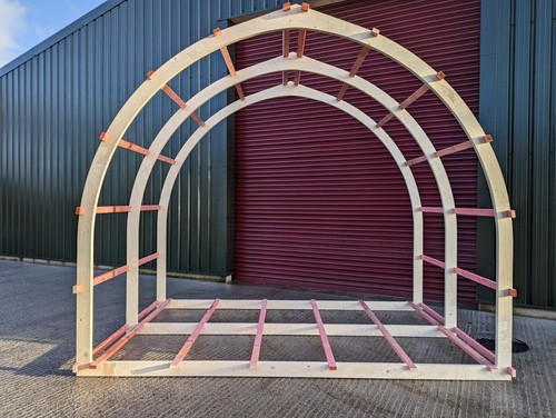 Glamping pod frame arch kit - glamping,