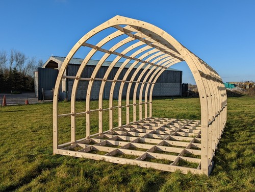 Glamping pod frame kit 2m - glamping,