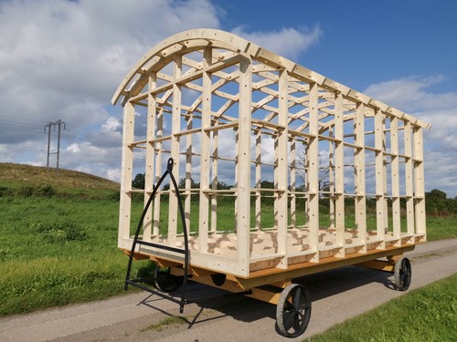Shepherds hut glamping - shepherds,
