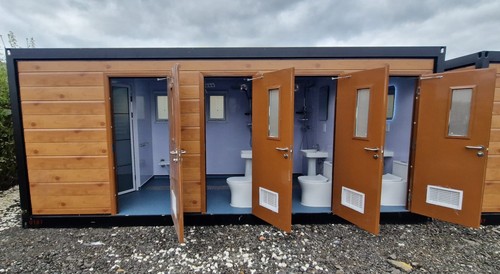 Glamping campsite shower block - glamping,