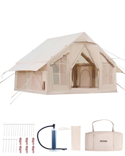 Inflatable tent for - tent, camping